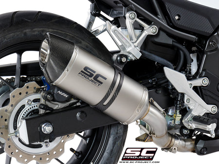 Picture of Oval titanium exhaust