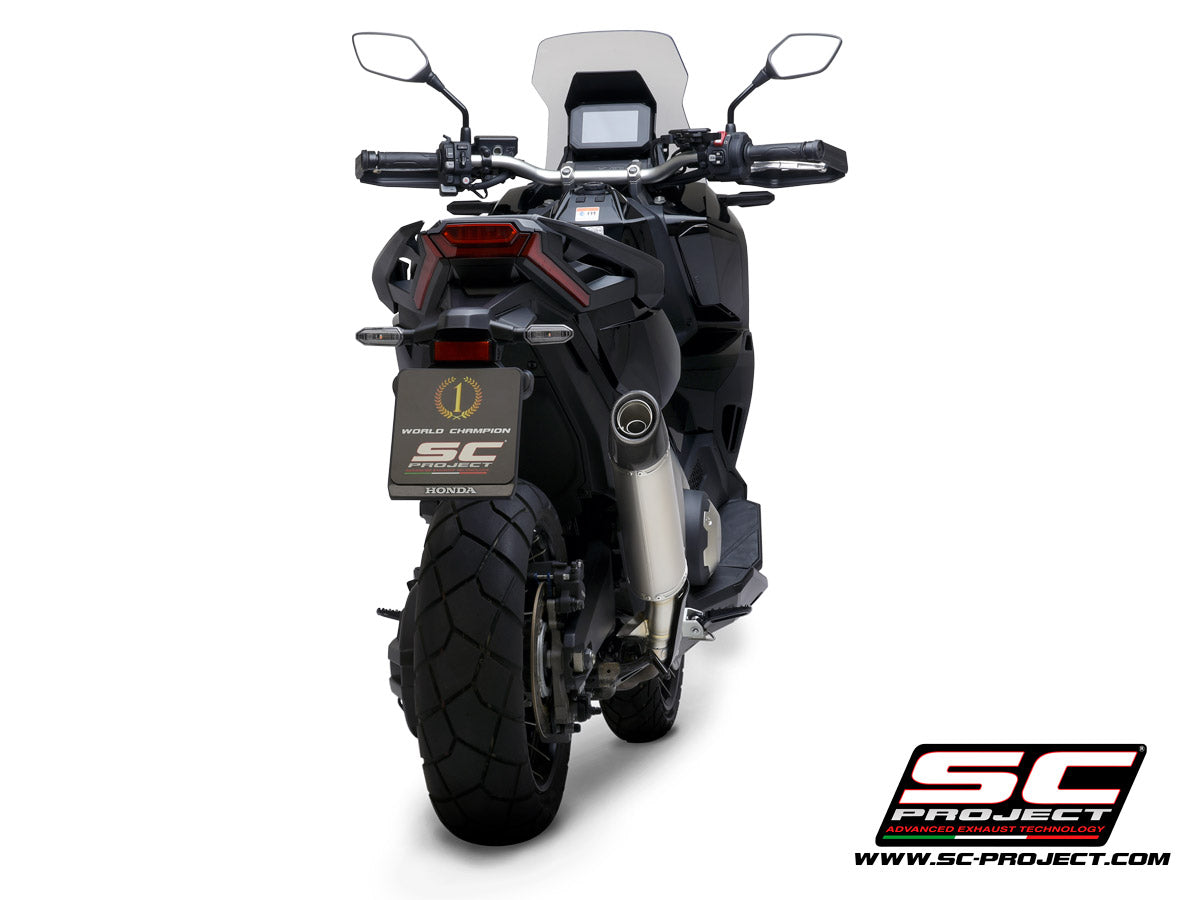 Picture of Oval titanium exhaust