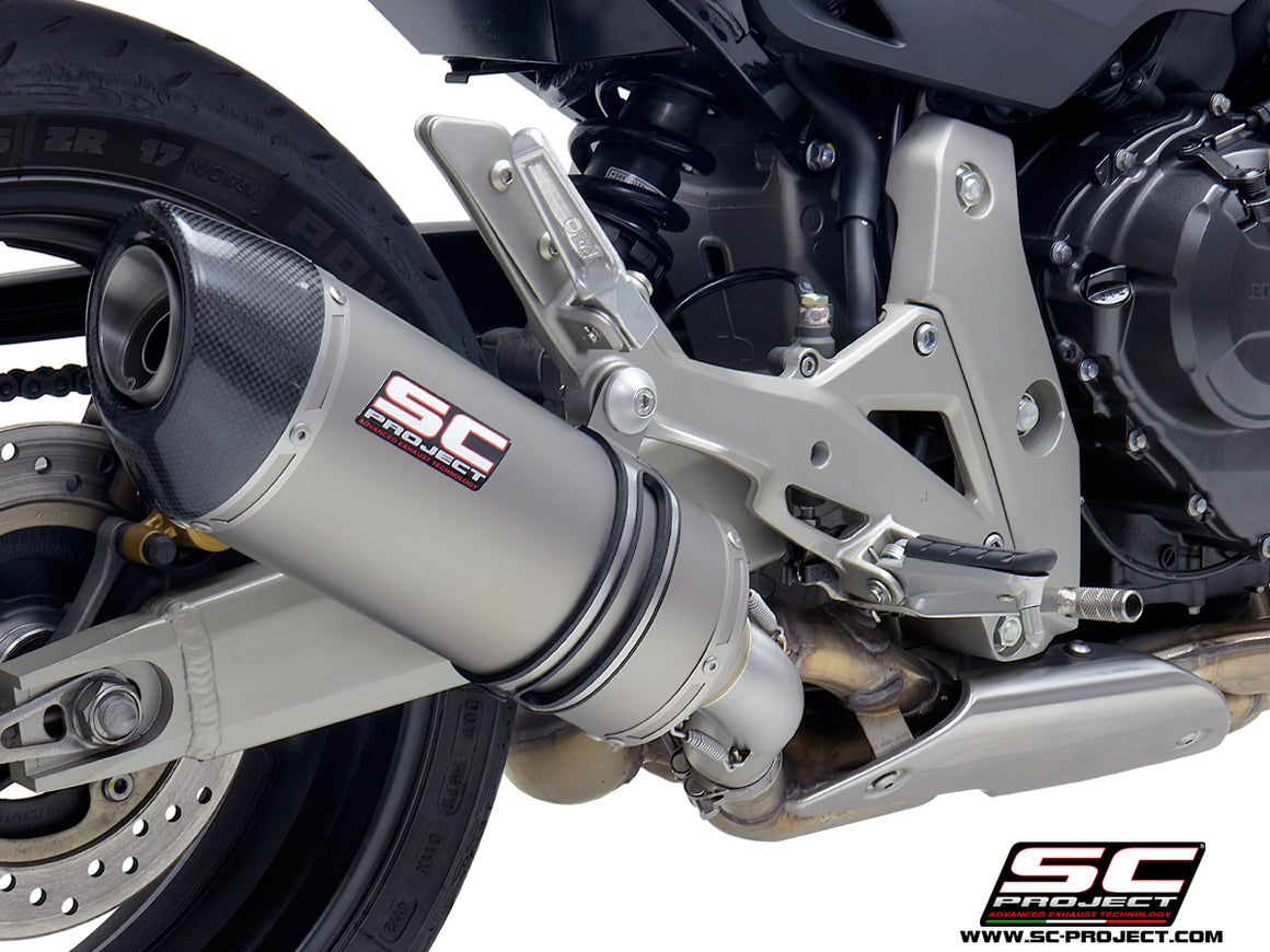 Picture of Oval titanium exhaust
