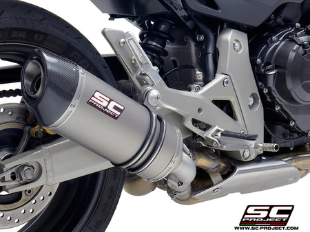 Picture of Oval titanium exhaust