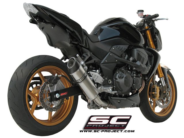 Picture of Oval titanium exhaust