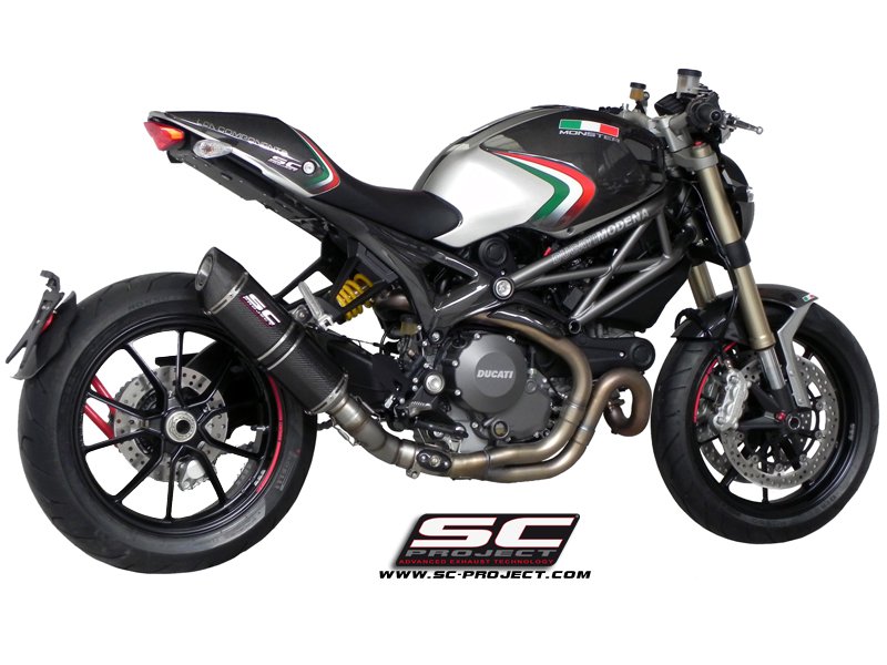 Picture of Oval titanium exhaust