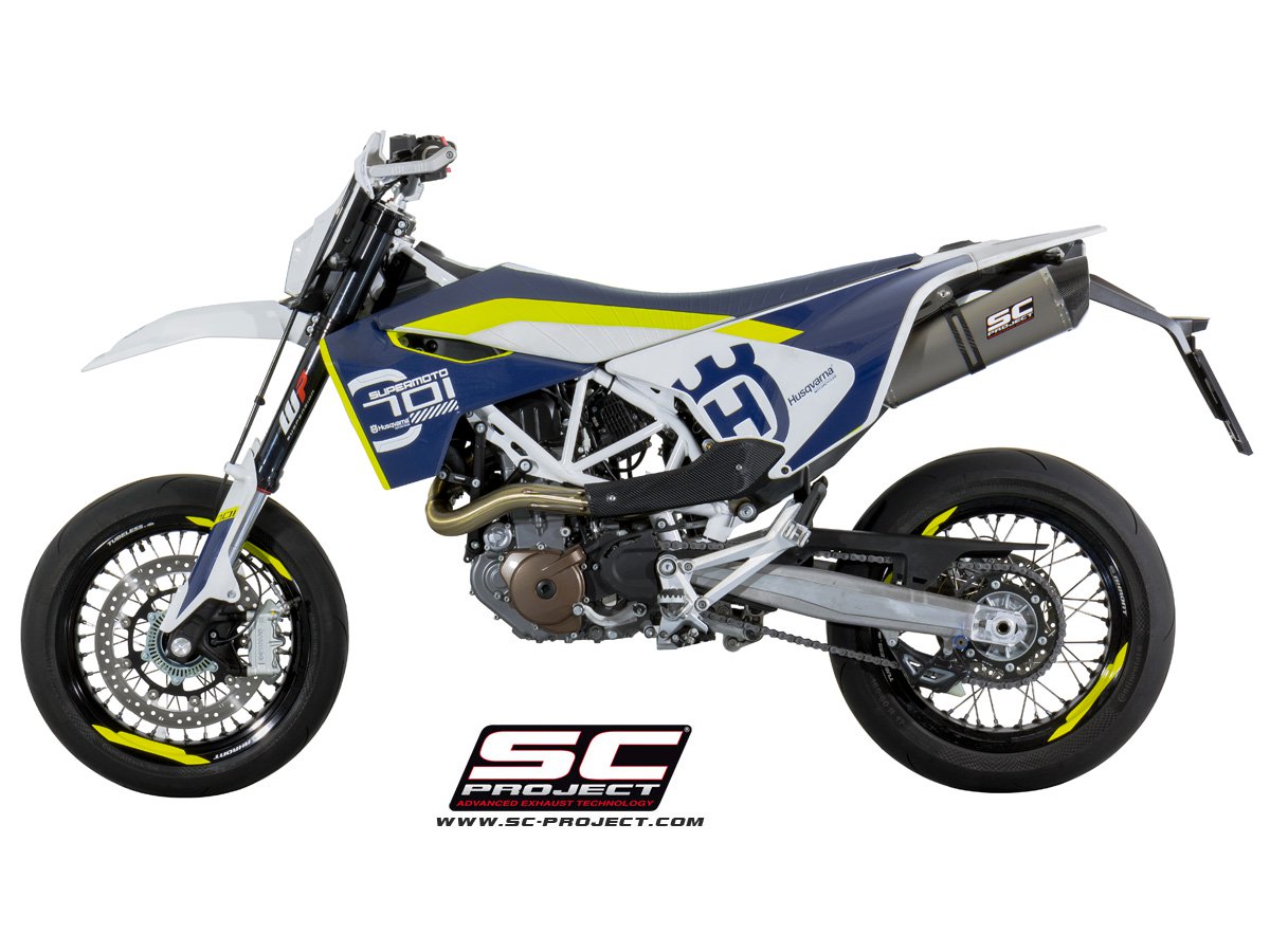 Picture of Oval titanium exhaust