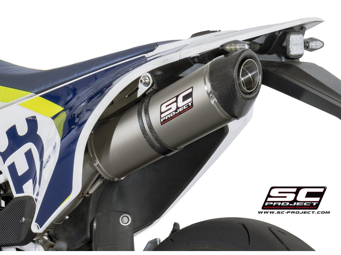 Picture of Oval titanium exhaust