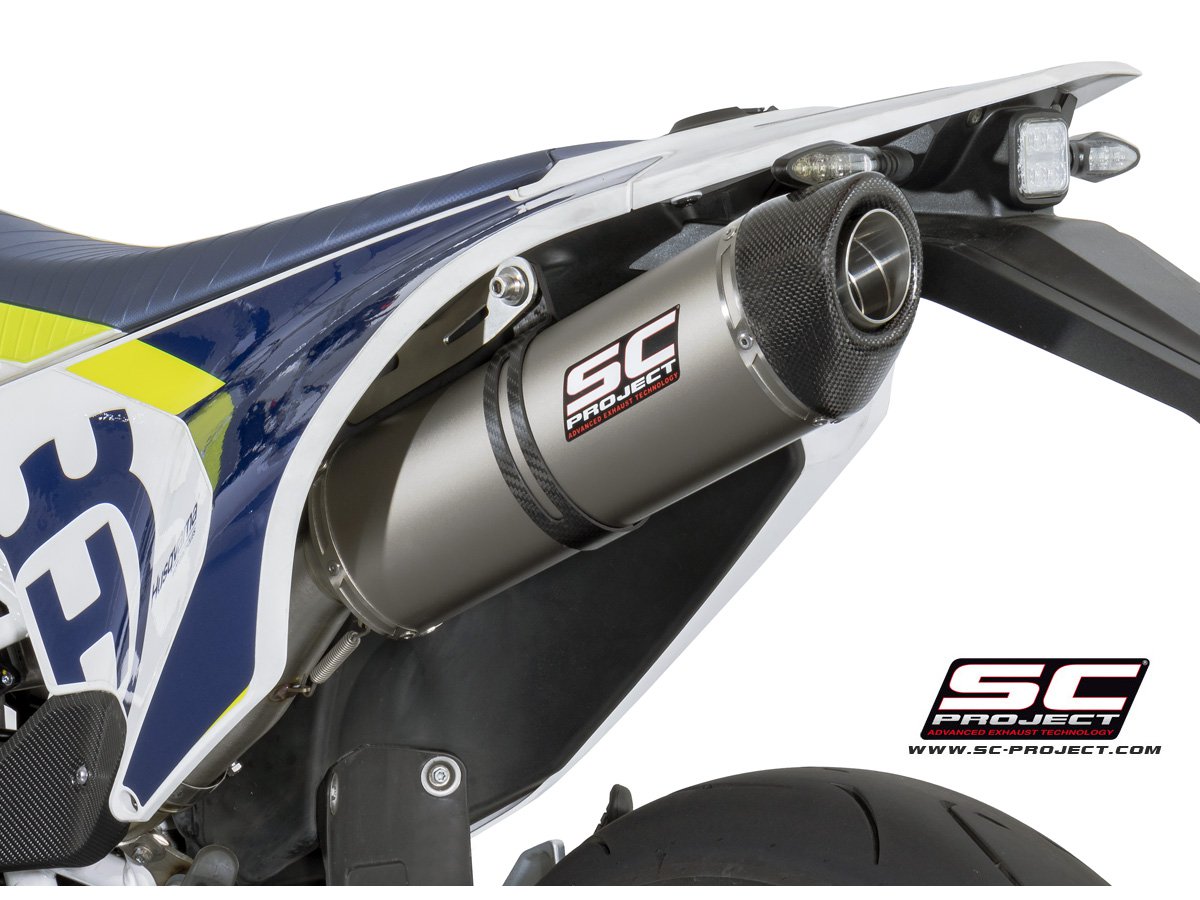 Picture of Oval titanium exhaust