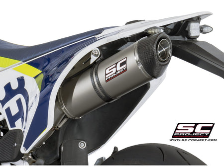 Picture of Oval titanium exhaust
