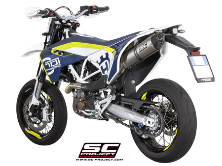Picture of Oval titanium exhaust