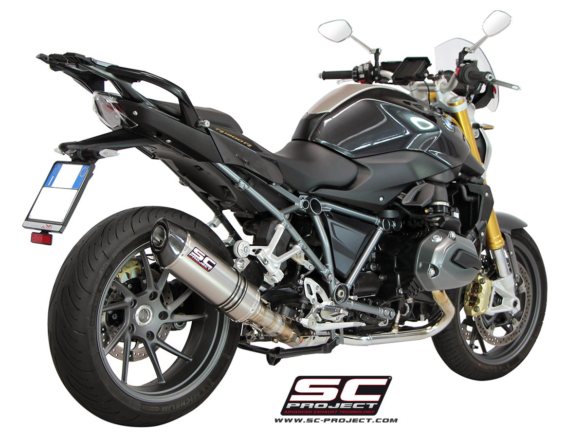 Picture of Oval titanium exhaust