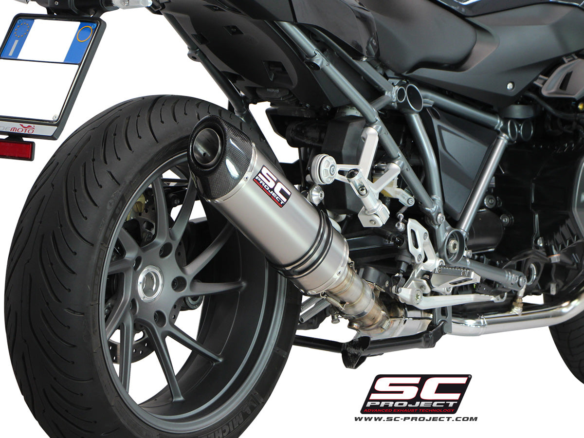 Picture of Oval titanium exhaust