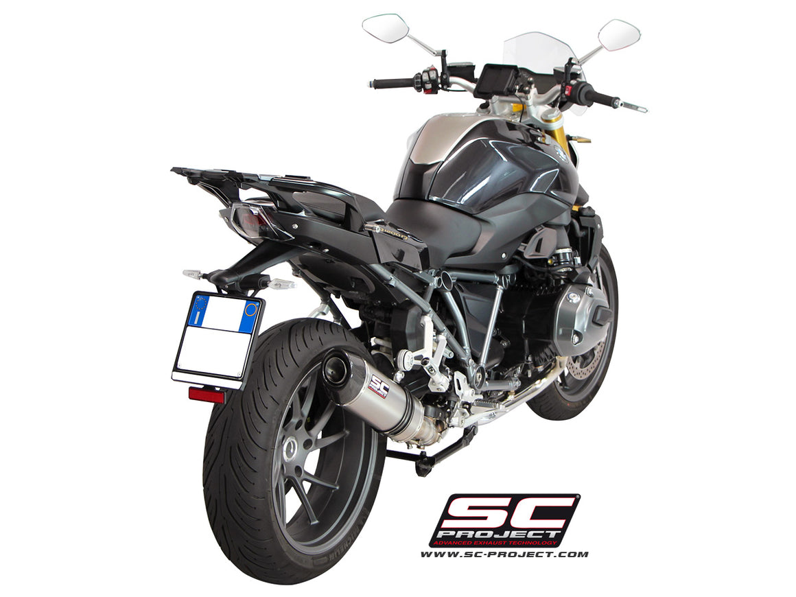 Picture of Oval titanium exhaust