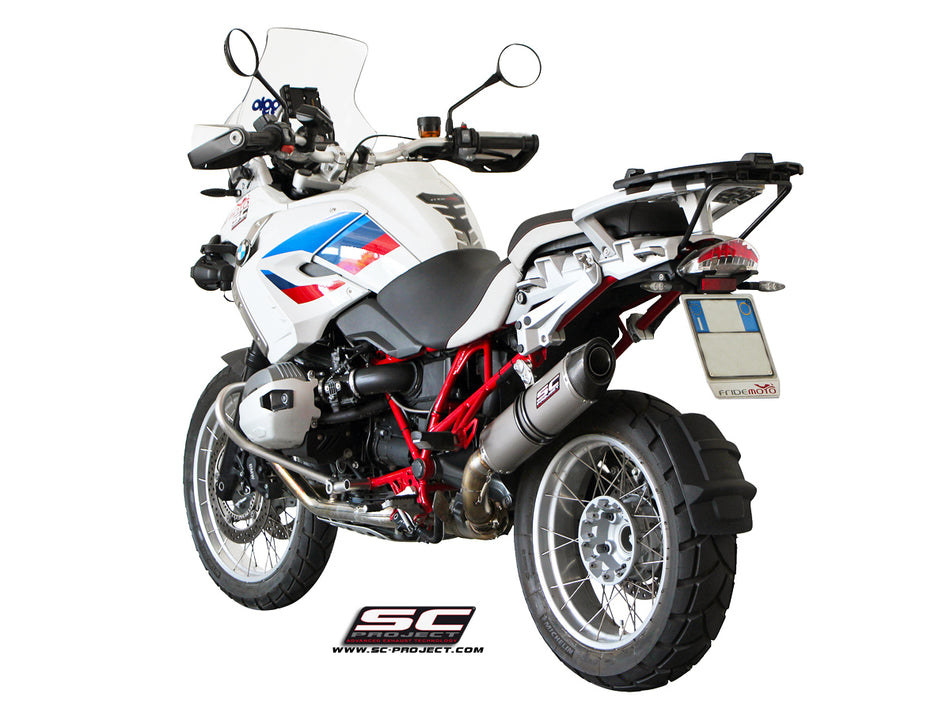 Picture of Oval titanium exhaust