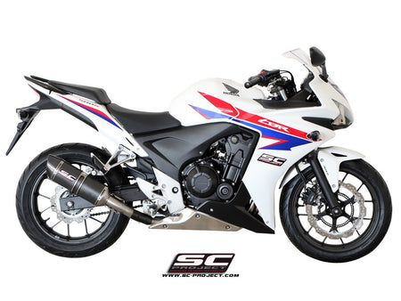 Picture of Oval titanium exhaust