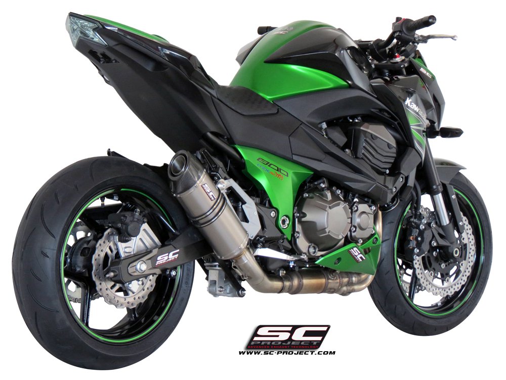 Picture of Oval titanium exhaust