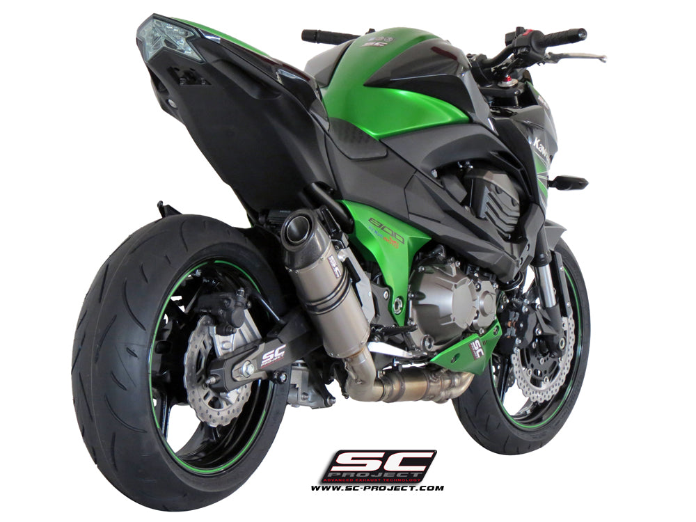 Picture of Oval titanium exhaust