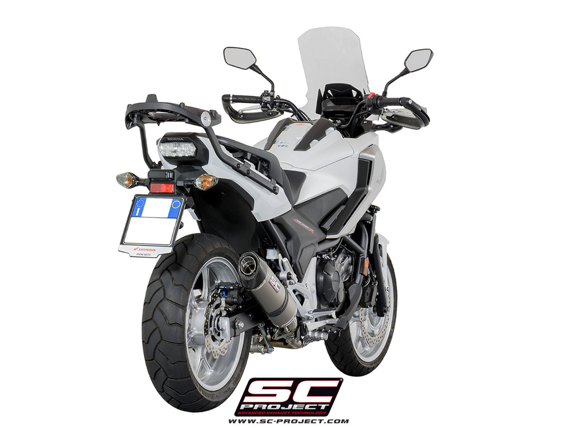 Picture of Oval titanium exhaust