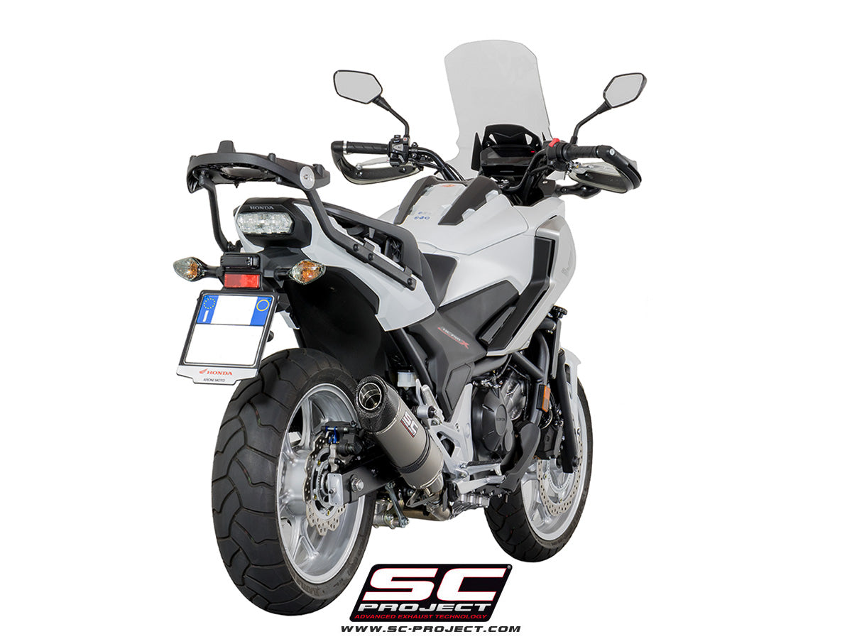 Picture of Oval titanium exhaust