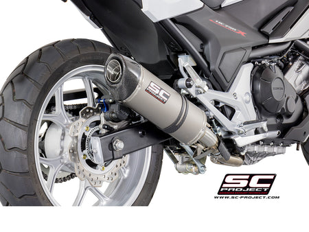 Picture of Oval titanium exhaust