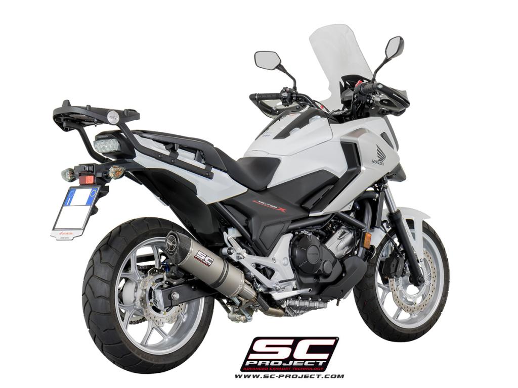 Picture of Oval titanium exhaust
