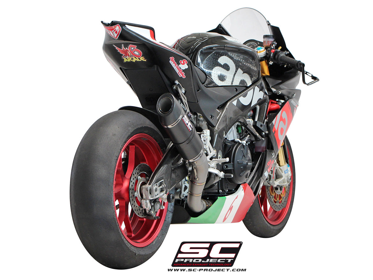 Picture of Oval carbon fibre exhaust