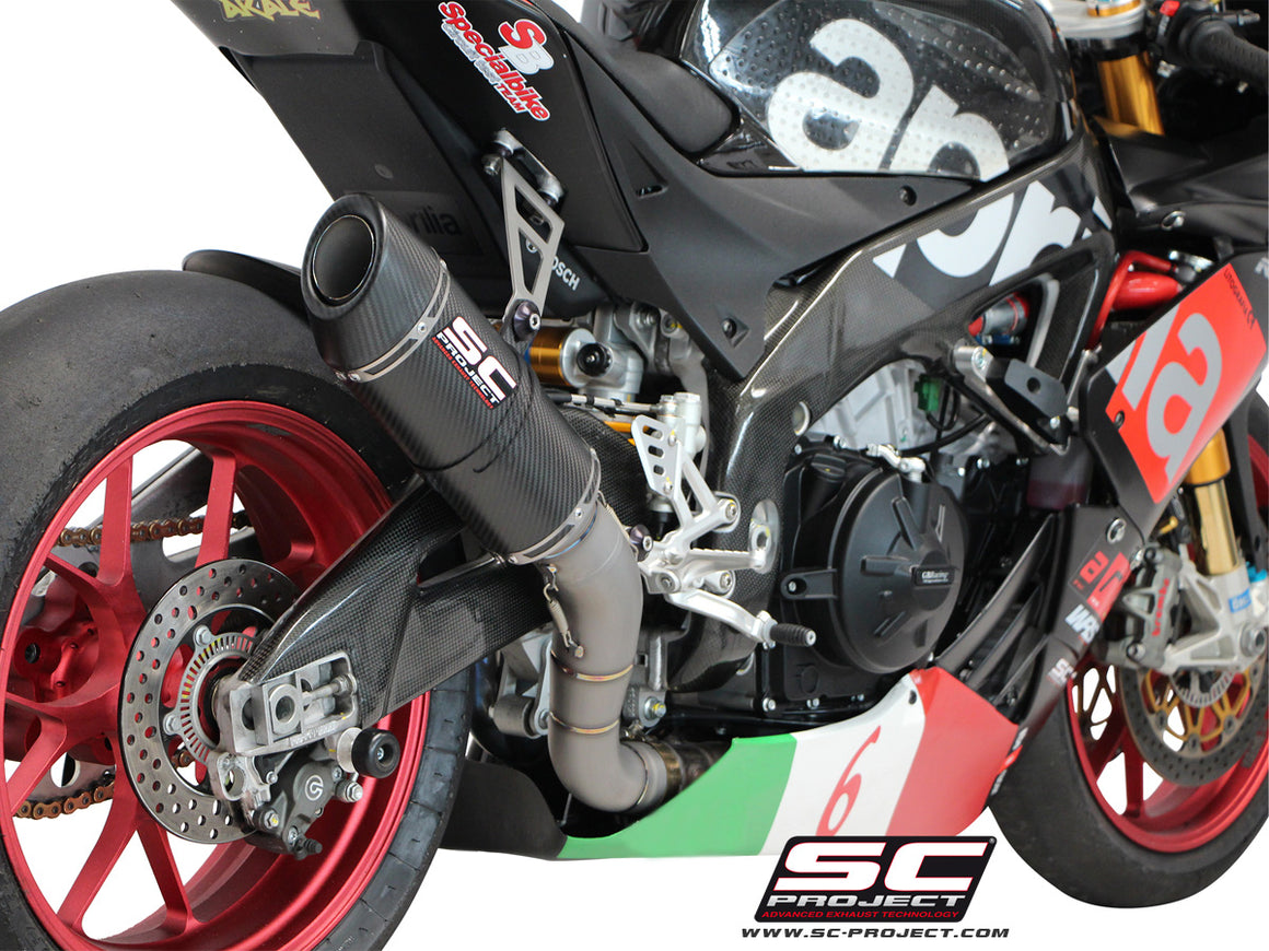 Picture of Oval carbon fibre exhaust