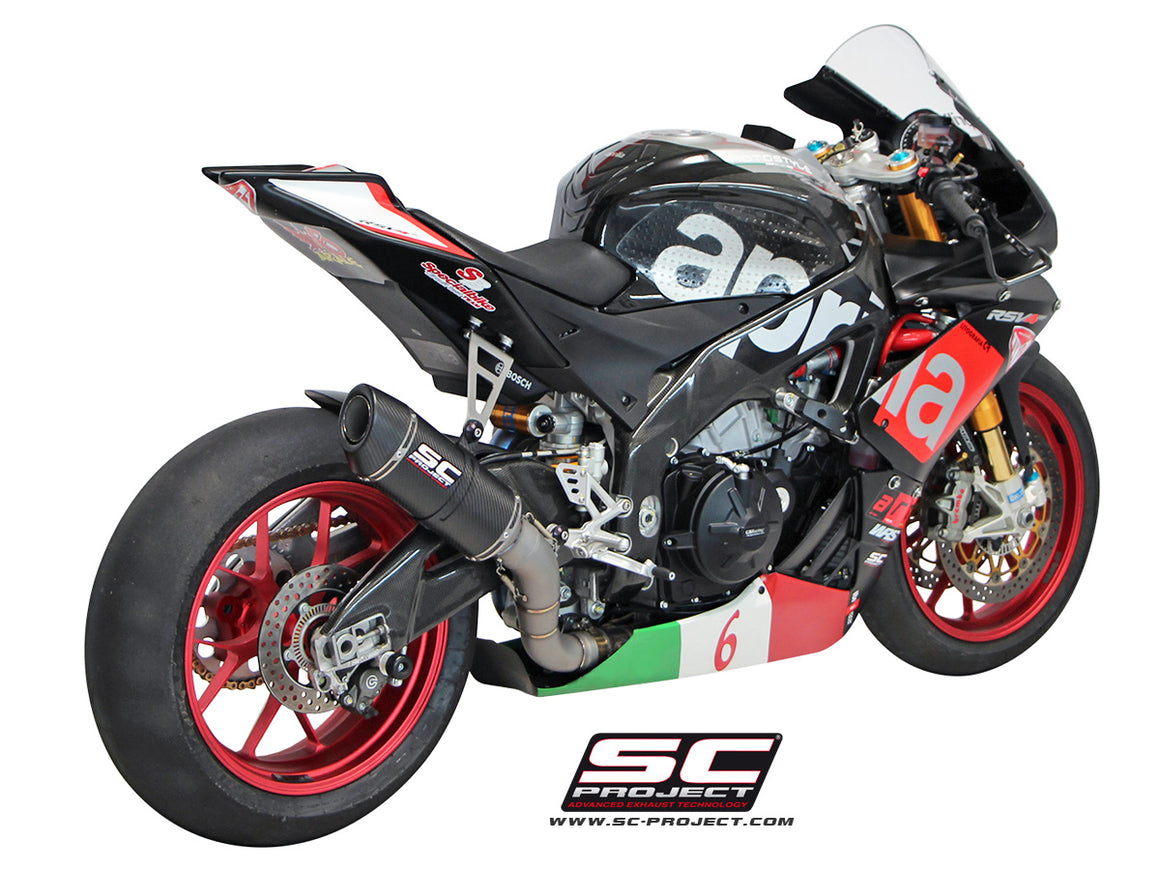 Picture of Oval carbon fibre exhaust