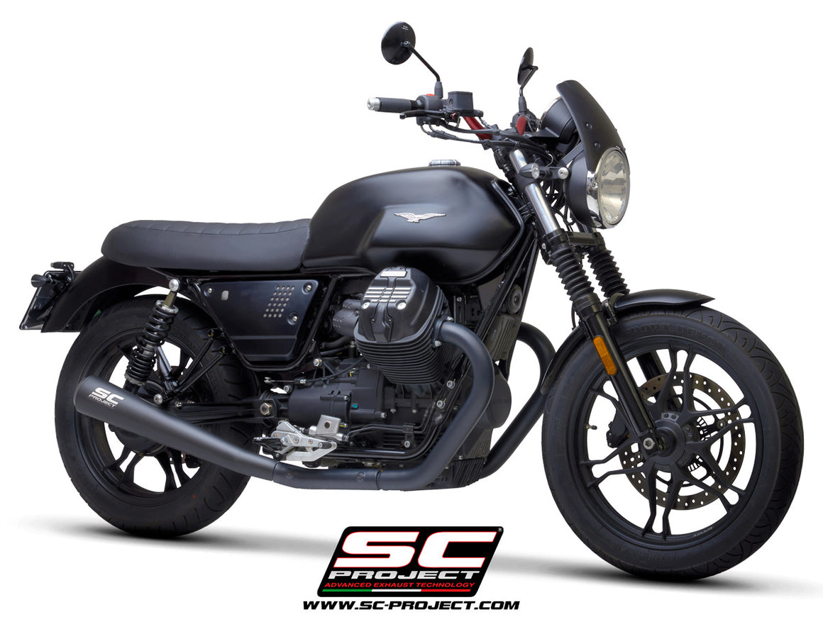 Picture of Pair of Conico 70s stainless steel exhaust, matt black