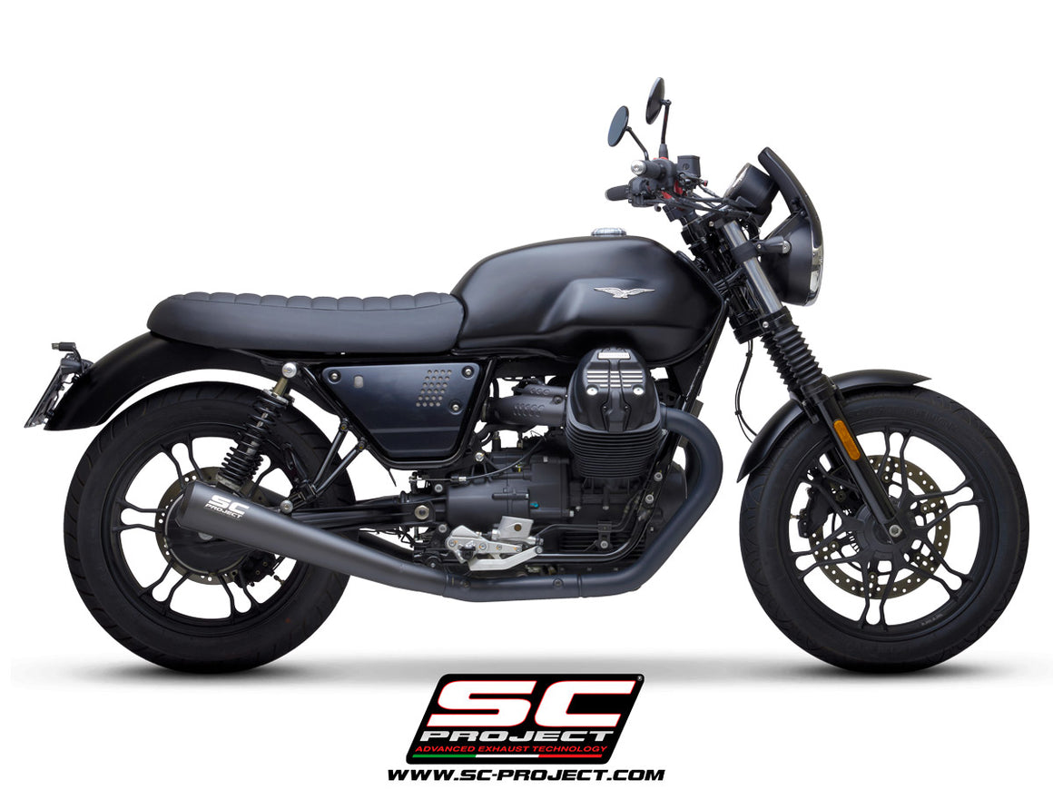 Picture of Pair of Conico 70s stainless steel exhaust, matt black