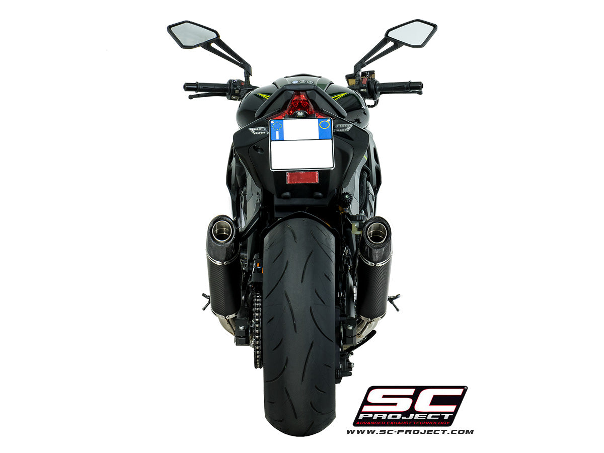 Picture of Pair of Conic carbon fibre exhaust
