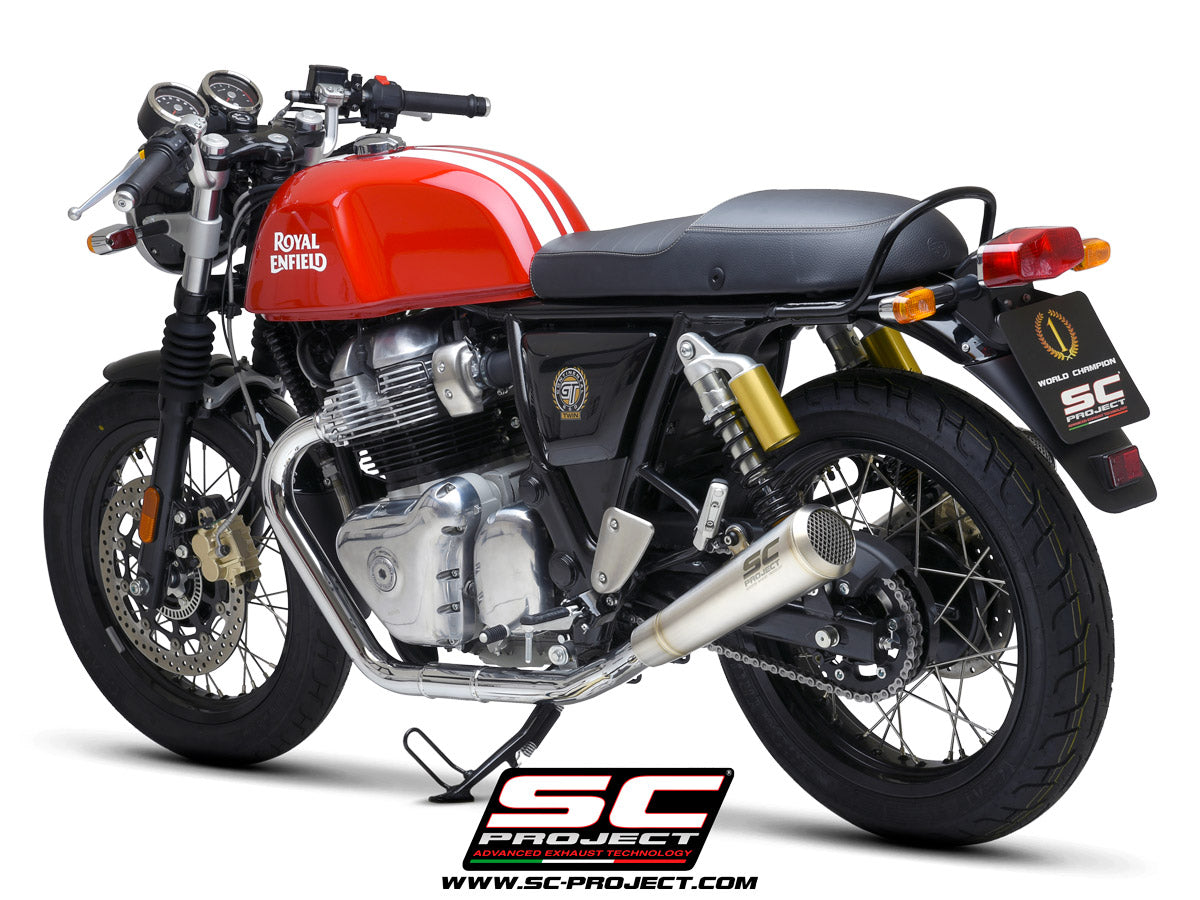 Picture of Pair of Conico 70s stainless steel exhaust