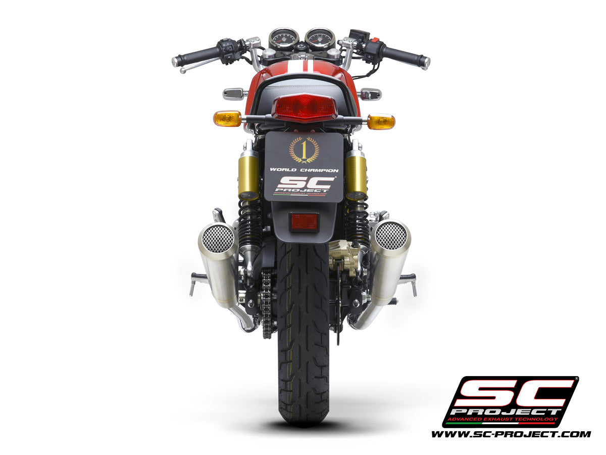 Picture of Pair of Conico 70s stainless steel exhaust