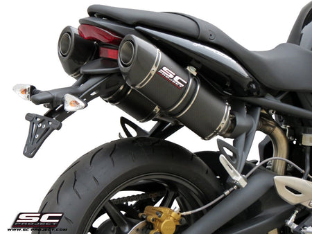 Picture of Pair of Oval carbon fibre exhaust