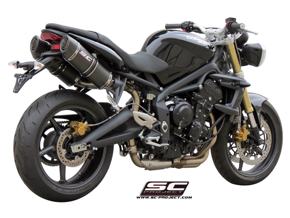Picture of Pair of Oval carbon fibre exhaust
