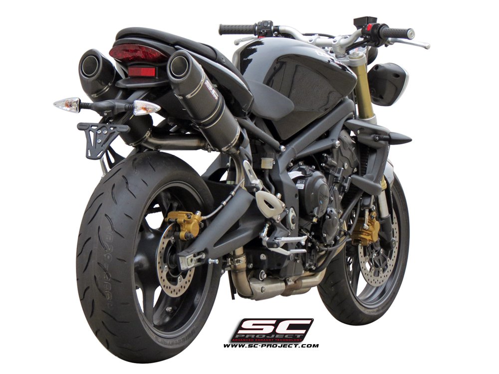 Picture of Pair of Oval carbon fibre exhaust