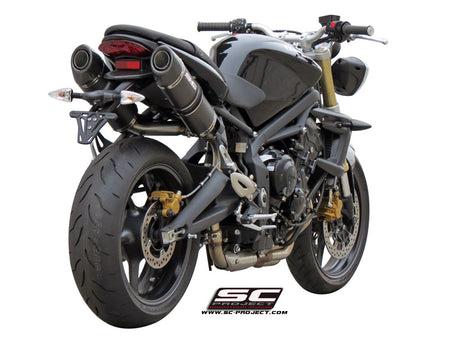 Picture of Pair of Oval carbon fibre exhaust