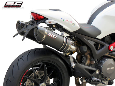 Picture of Pair of Oval carbon fibre exhaust
