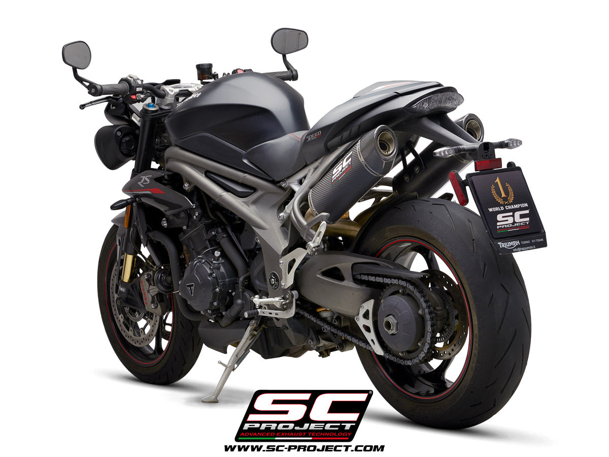 Picture of Pair of Oval carbon fibre exhaust