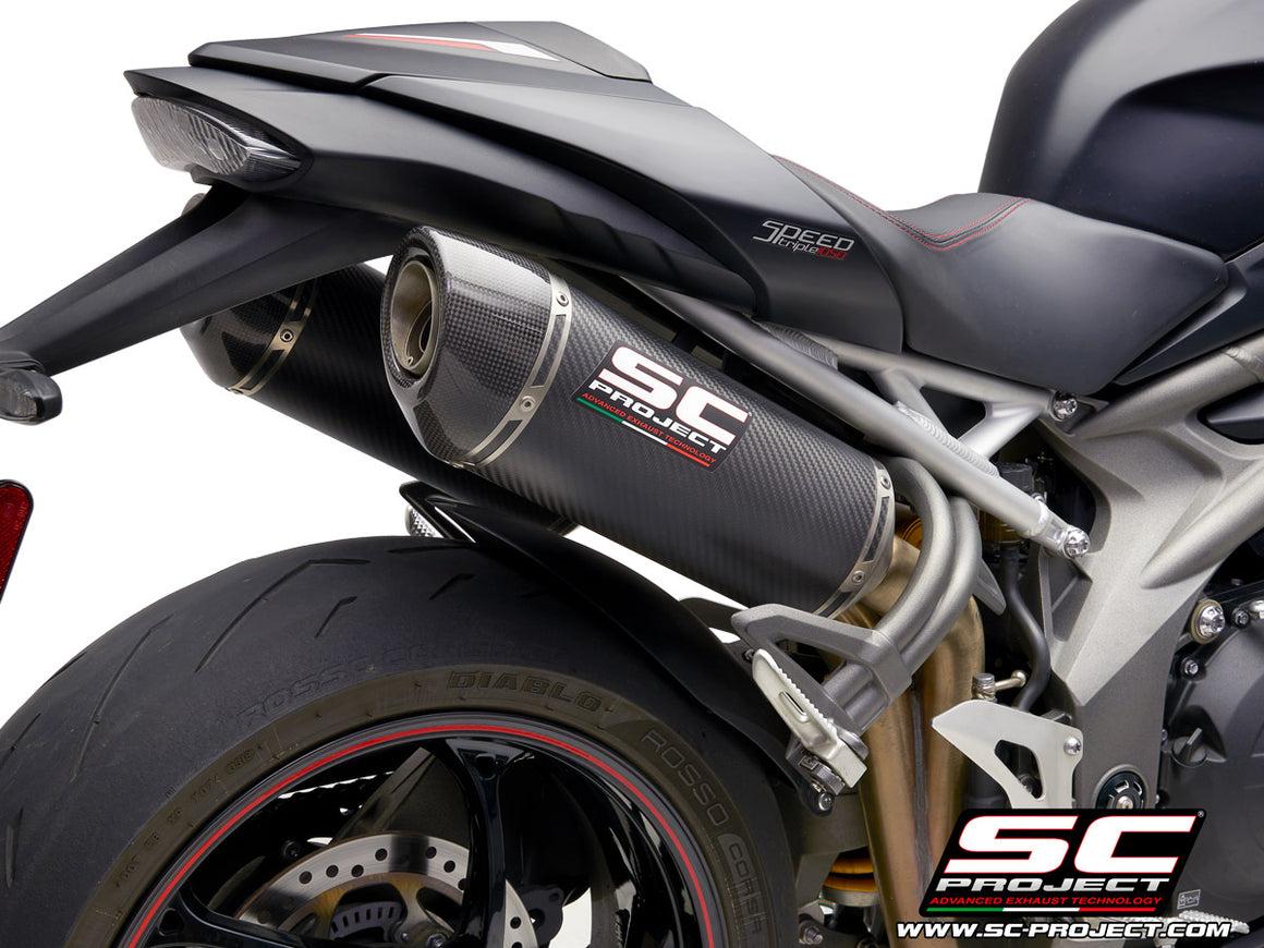 Picture of Pair of Oval carbon fibre exhaust