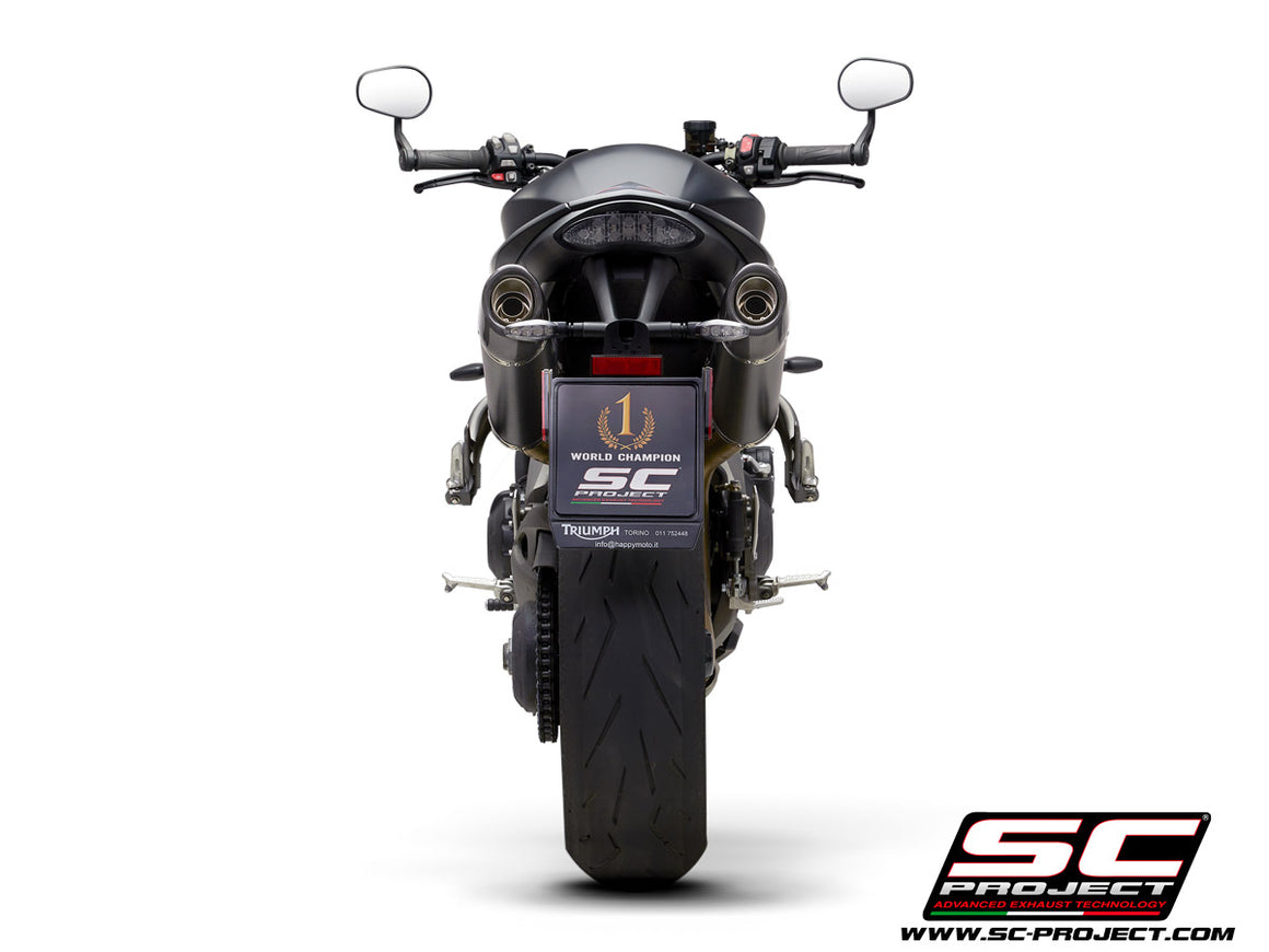 Picture of Pair of Oval carbon fibre exhaust