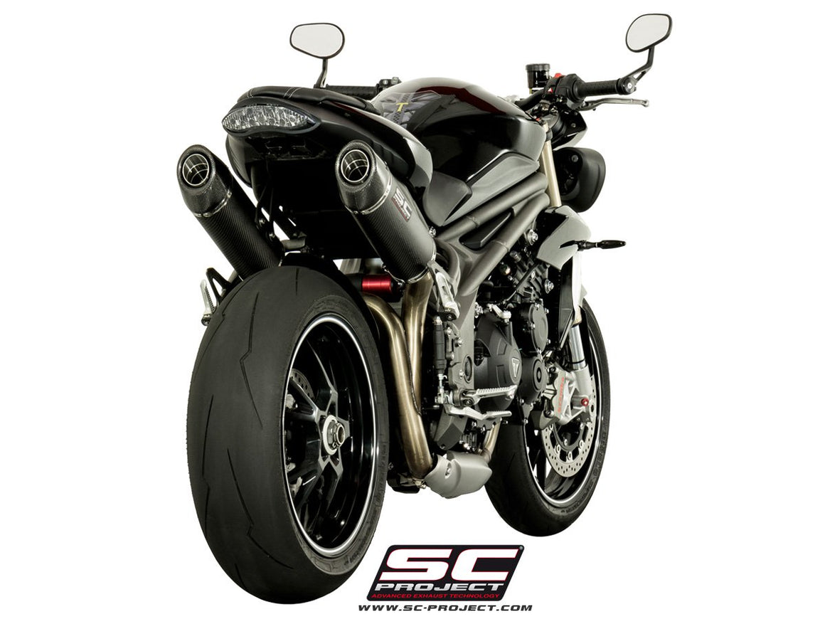 Picture of Pair of Oval carbon fibre exhaust