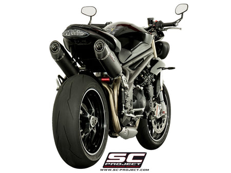 Picture of Pair of Oval carbon fibre exhaust