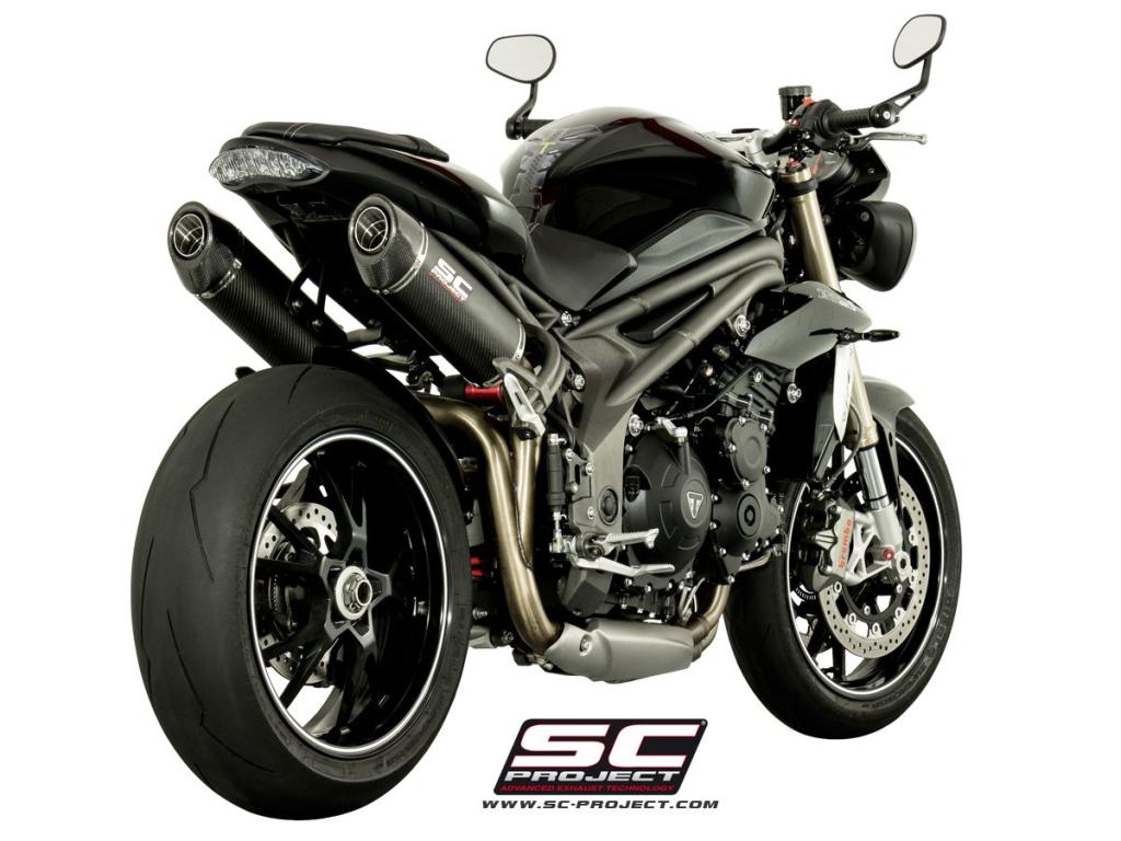 Picture of Pair of Oval carbon fibre exhaust