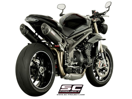 Picture of Pair of Oval carbon fibre exhaust