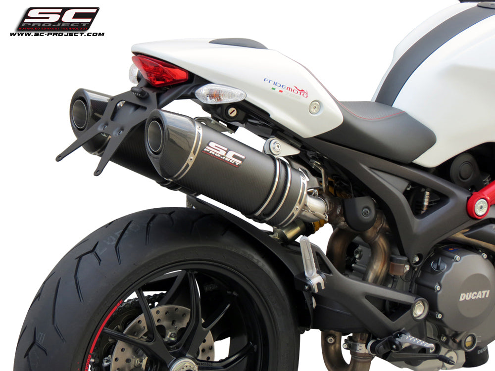 Picture of Pair of Oval titanium exhaust