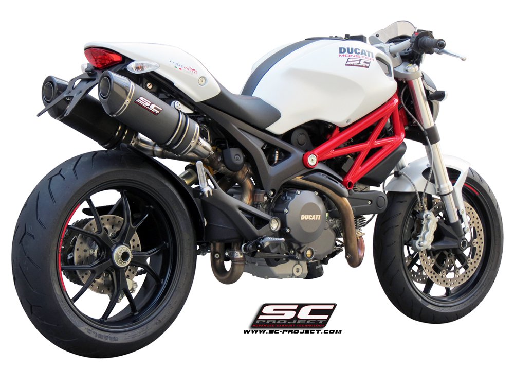 Picture of Pair of Oval titanium exhaust
