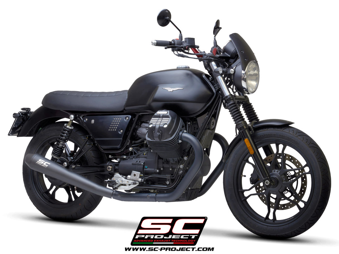 Picture of Pair of Conico Racer stainless steel exhaust, matt black