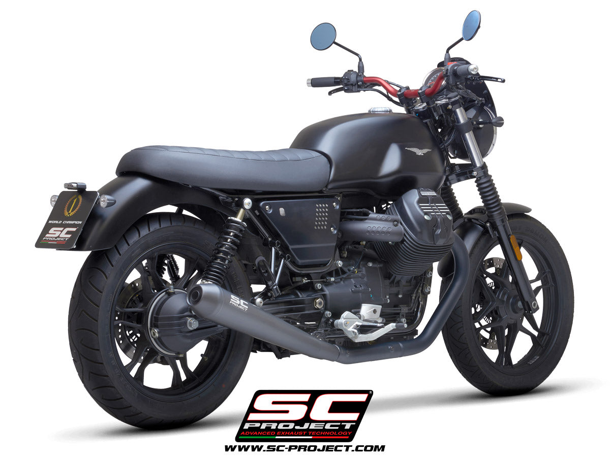 Picture of Pair of Conico Racer stainless steel exhaust, matt black