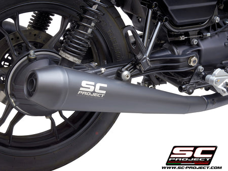 Picture of Pair of Conico Racer stainless steel exhaust, matt black
