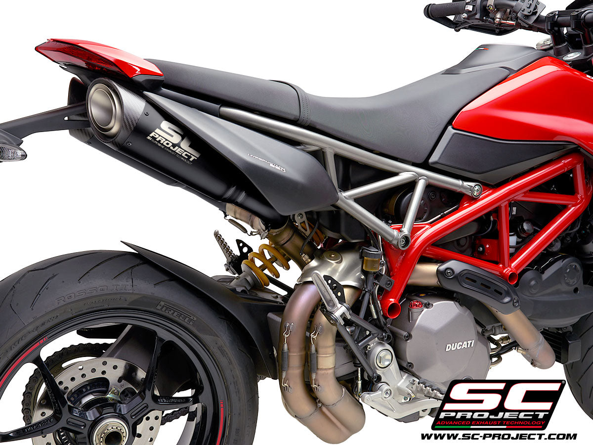 Picture of Pair of S1 titanium exhaust, matt black