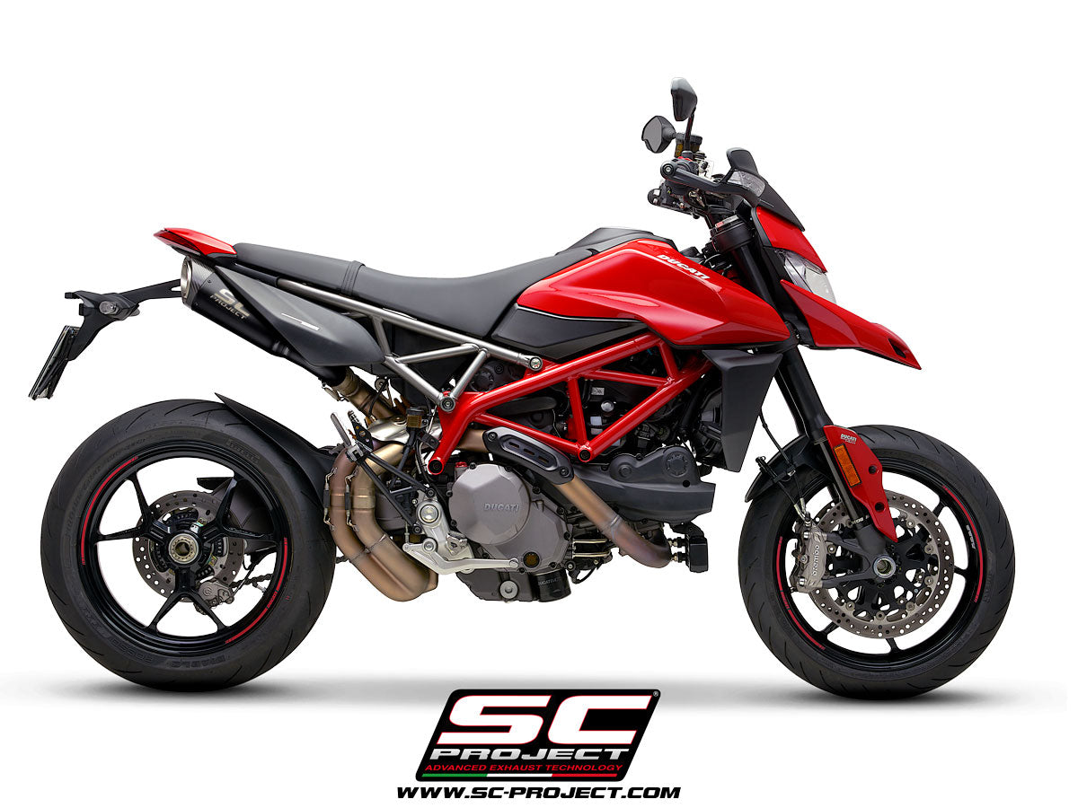 Picture of Pair of S1 titanium exhaust, matt black