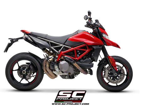 Picture of Pair of S1 titanium exhaust, matt black